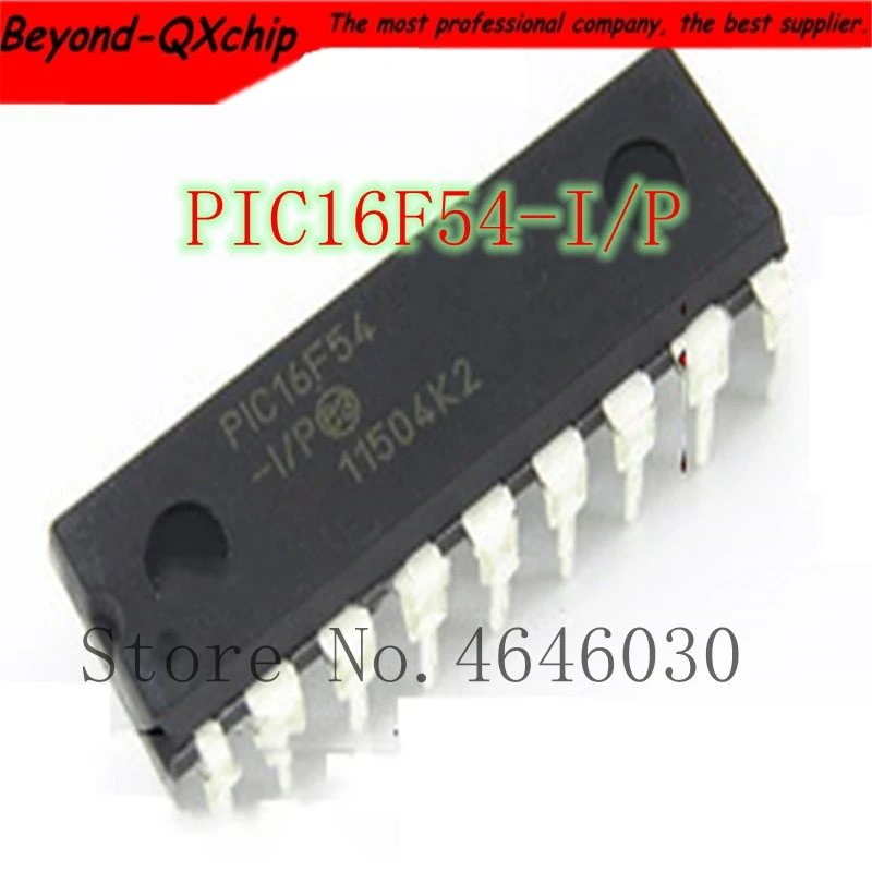 Бесплатная доставка 10 шт./лот Φ/P PIC16F54 DIP-18 | Электронные компоненты и