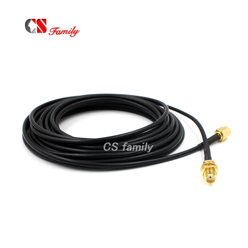 RG174 10M SMA Male to SMA Female Extension Cable Antenna