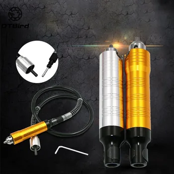 

6mm Flex Shaft Handpiece Power Tool Electric Drill Stainless Steel Handle Flexible Shaft Chuck Separate Mini Grinder