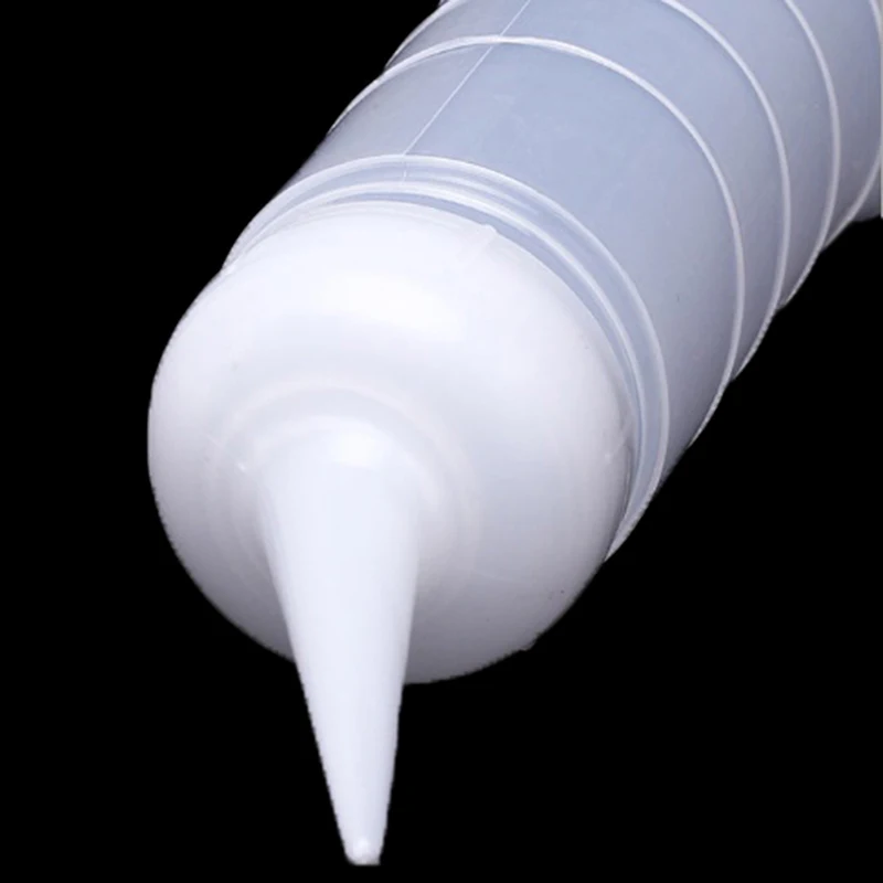 250/260ml Translucent Plastic Bottle Multi-Functional Hairdressing Tool Applicator Supplies Salon Hair Color Perm Care 4
