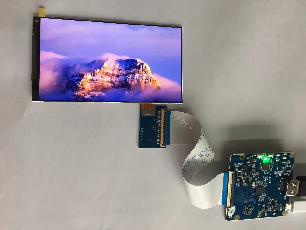 

5.5 Inch TFT VR LCD Screen With High Refresh Rate 60Hz Low-persistence HDMI to MIPI Driver Board For Virtual Reality prototypes