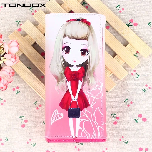 Lady Wallets Cartoon Girls Women Purses Handbags Money Coin Purse Pocket Cards ID Holder Long Female Wallet Pouch Bags Notecase