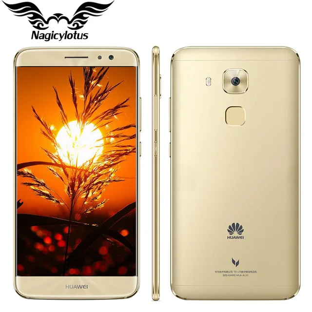Оригинал huawei maimang 5 мобильный телефон msm8953 окта основные 4 ГБ 64 ГБ 5.5 дюймов 2 Камера Заднего Вида для Android 6.0 16.0MP 2.5D отпечатков пальцев