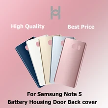 

Original Back Housing Cover for Samsung Galaxy Note 5 Battery Door Replacement N920 N920F N920G With Waterproof Adhesive