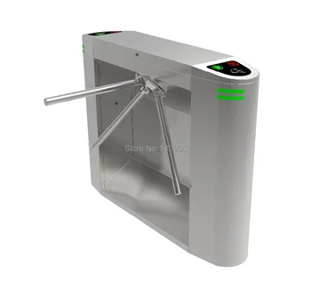 

CJ-DBC108 Stainless Steel Automatic arm drop Tripod Turnstile Gate For Access Control System