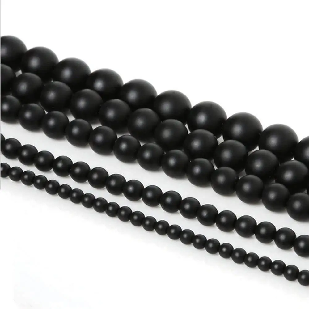 natural stone White Black Dull Polish Matte Onyx Agata Round Beads 16"/Strand 4 6 8 10 12 14 MM Pick Size