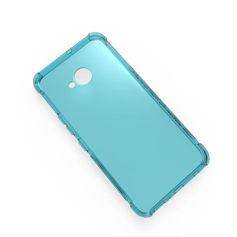 Бренд gligle антидетонационных Мягкий ТПУ чехол для HTC u11 жизни Защитный чехол Shell - Цвет: light blue