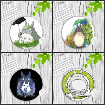 

Mairuige Big Promotion Cute Totoro Gaming Round Mouse Pad Computer Unique Desktop Pad Game Gamer Mousepad As Birthday Present