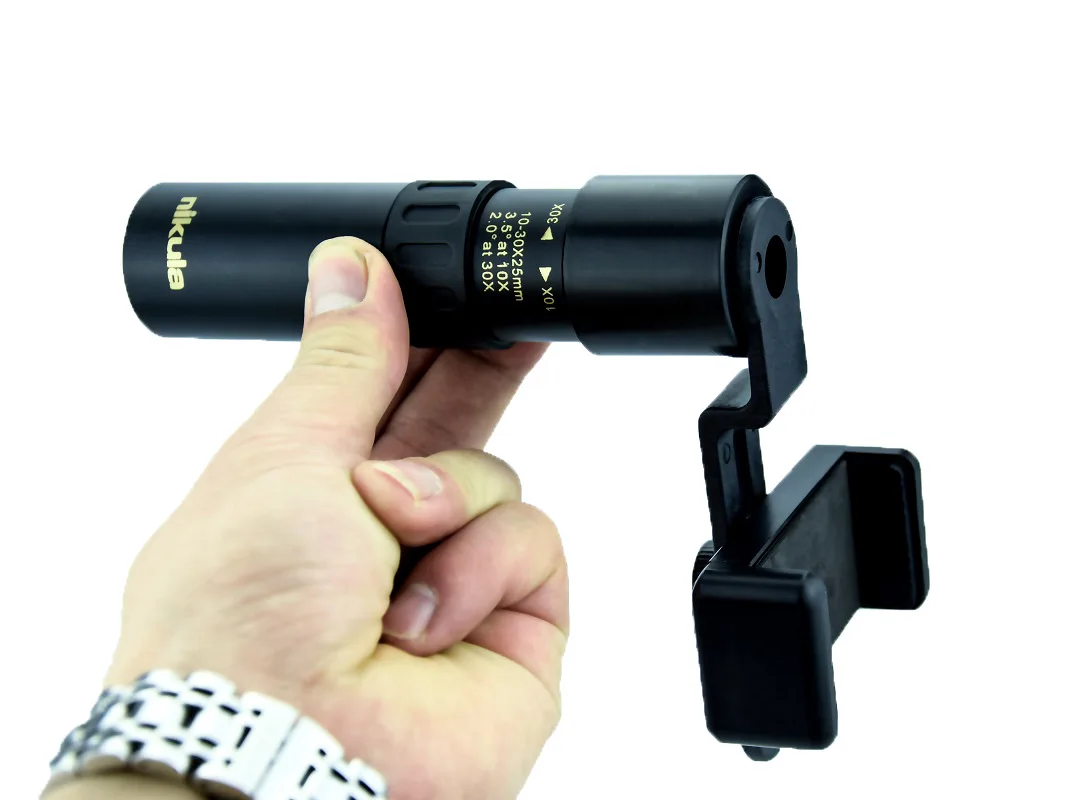 HD Original 10-30x25 Zoom Phone Telescope Mobile Lens Monocular high quality Telescope Hunting Optical Prism Scope With tripod