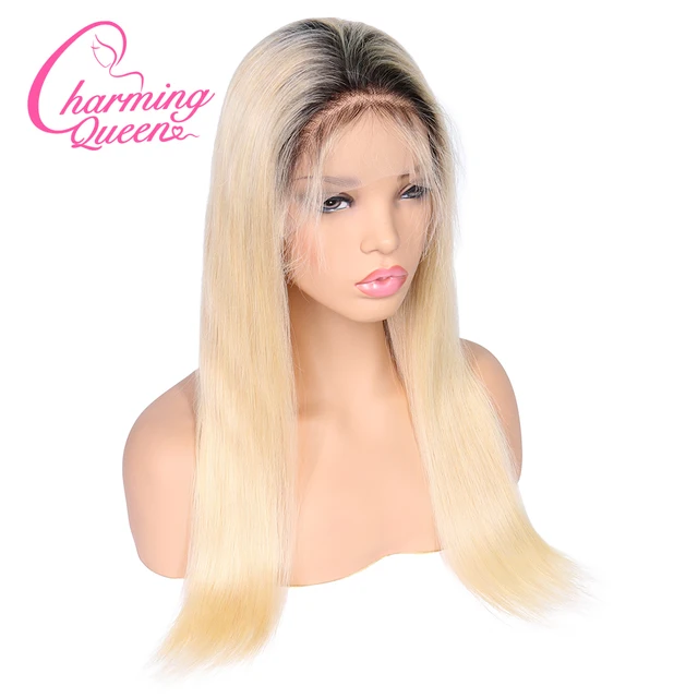 Buy Charming Queen Lace Front Human Hair Wigs Ombre