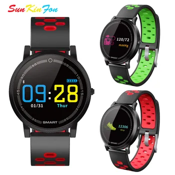 

S8K Color Screen Smart Sport Bracelet Heart Rate Fitness Tracker Smart Wristband Blood Pressure Watch for iPhone 5S 5C 5 SE 4S 4