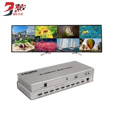 SZBITC 4 K HDMI Quad multi-просмотра 8×1 HDMI коммутатор делитель дисплей 8 HD цифровой видео сигнал на том же экране