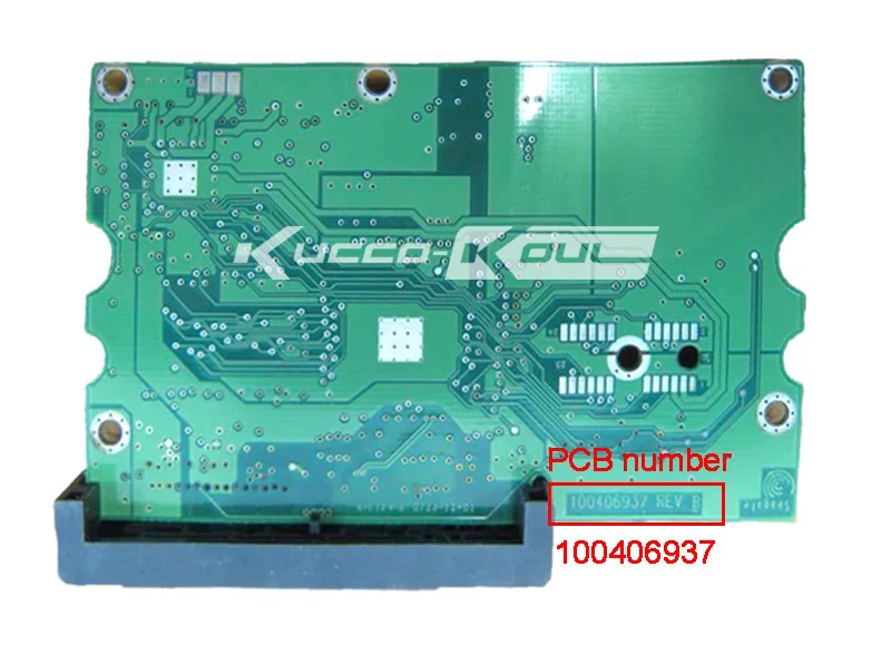 

hard drive parts PCB logic board printed circuit board 100406937 for Seagate 3.5 SATA hdd data recovery hard drive repair