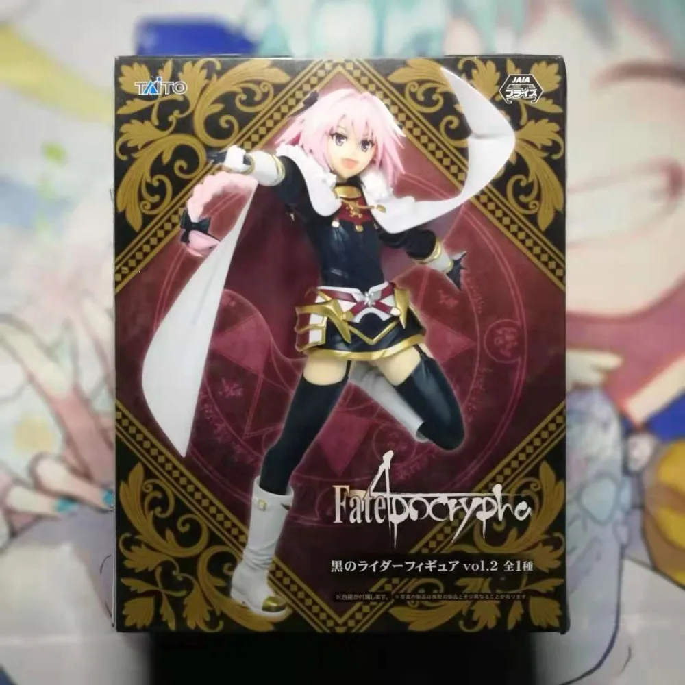 Оригинальная фигурка из аниме TAITO Fate/Grand Order Fate/Apocrypha Servant saber Rider Astolfo figure BANPRESTO кукла