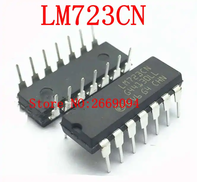 4 pi/èces LM723N IC Reg Ldo J .15A 14Dip 723 Lm723