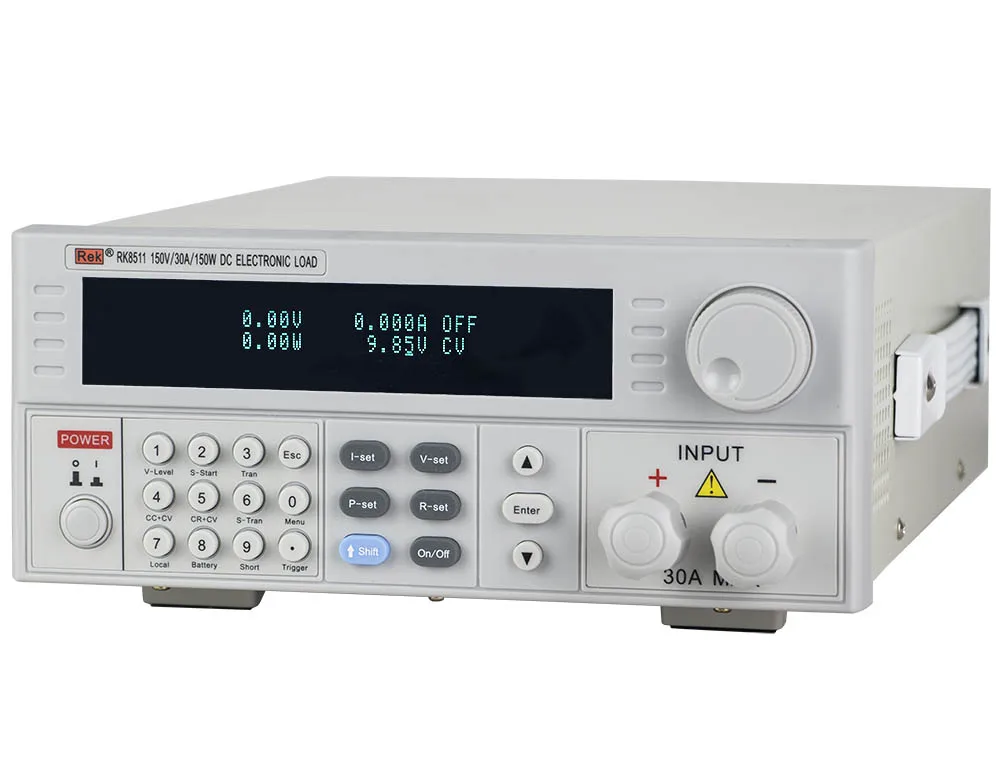 

Programmable Hi-accuracy DC Electronic Load 150V / 30A / 150W