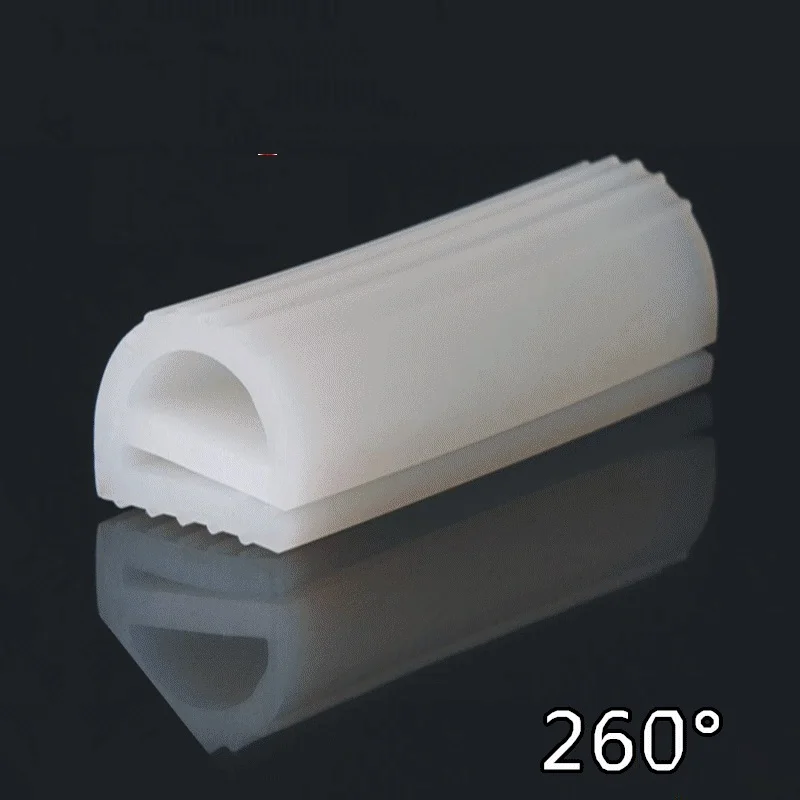 

e Silicone Sealing Strip Oven Door Seals 10 x 8mm 12 x 10mm 14 x 12mm 16 x 13mm Cold seal silicone gel profile of the freezer