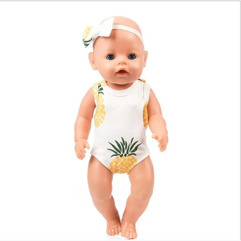 Кукла обувь аксессуары для новорожденных подходит 18 дюймов 40-43 см Весна Лето Осень кукла Hayi одежда костюм для ребенка день рождения фестиваль подарок - Цвет: Q-108