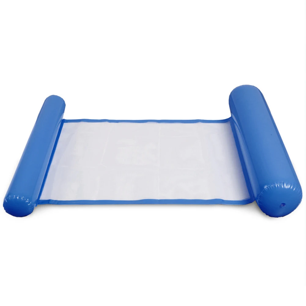 Summer PVC Outdoor Water Hammock Swimming Pool Kids Adult Foldable Inflatable Floating Bed Chair Beach Lounger Backrest Recliner Summer PVC Outdoor Water Hammock Swimming Pool Kids Adult Foldable Inflatable Floating Bed Chair Beach Lounger Backrest Recliner