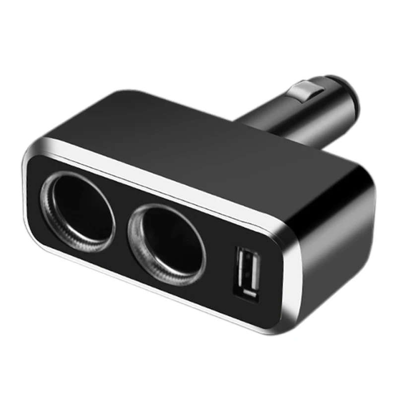 2018 Car Cigarette Lighter Adapter Converter Lighter Splitter to USB