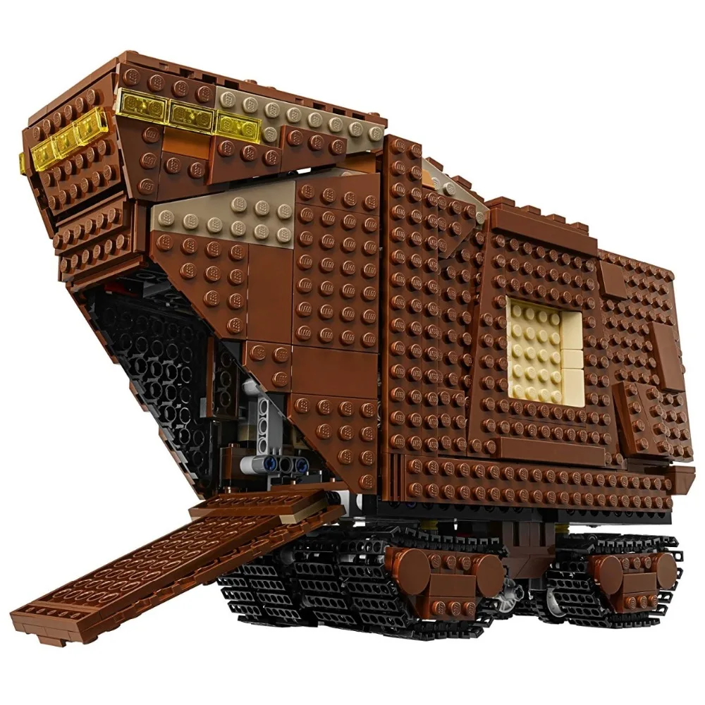 

Lepin 05146 Star Wars Series The Sandcrawler Compatible In Stock 75220 Model Building Blocks Kids Wars Toys FunnyChristmas Gifts