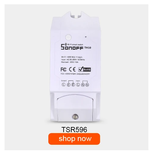 ITEAD SONOFF двойной 2CH 2 Gang 10A 220V 16A 3500W WiFi Беспроводной умный переключатель дистанционного Управление светильник дистанционного Управление DIY таймер модуль Alexa умный дом