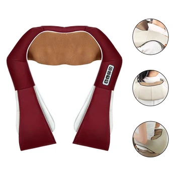 

Electric Neck Massage Pillow U Shape Hot Compress Timing Massager Heating Shoulder Back Massage Cushion Relieve Neck Pain