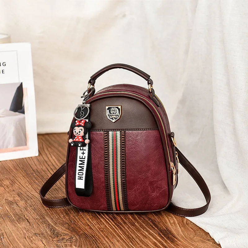

Women Shoulder Bag Luxury Retro Handbag Designer Women Bags Fashion Crossbody Mini Messenger Bags Females PU Leather Handbags