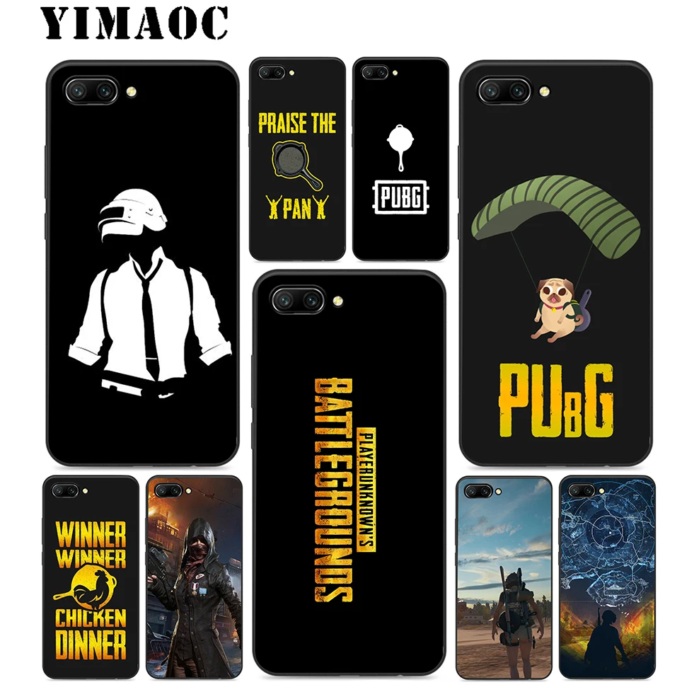 Мягкий силиконовый чехол YIMAOC PUBG для Huawei Honor Mate 10 P20 P10 P9 P8 P Smart Y6 6A 7A 7X 7C Lite Pro 2017 2018 |