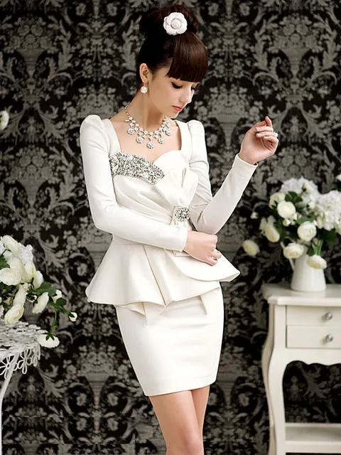 Avant-Garde Cocktail Party Dress