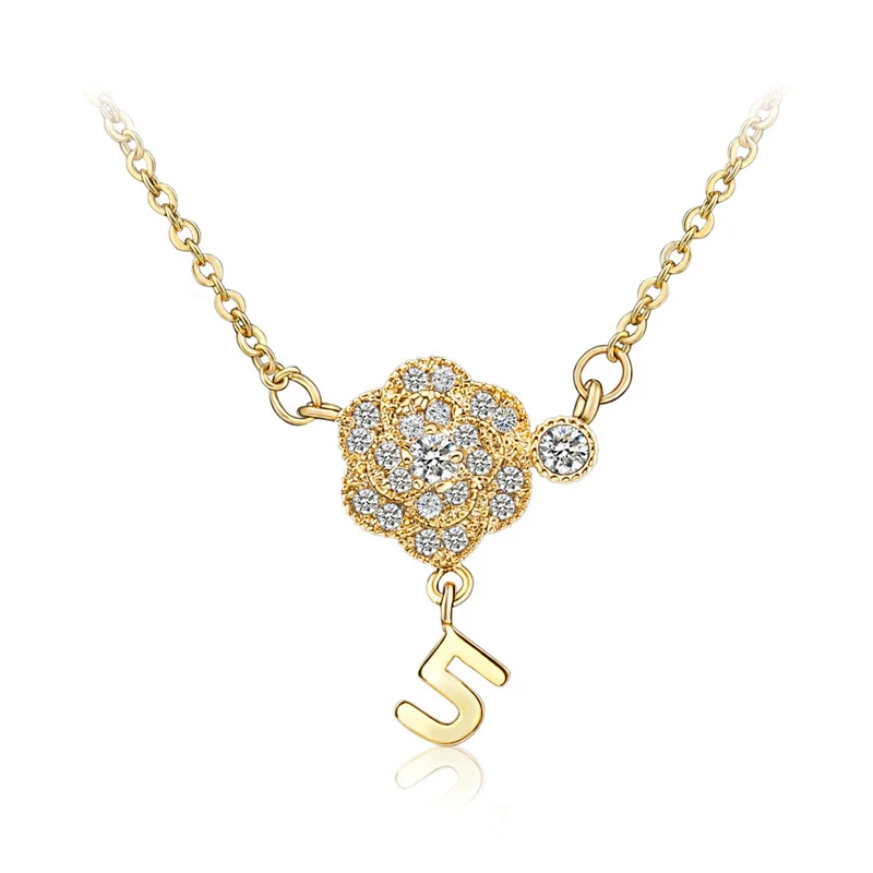 Bei Lin Fashion Costume Jewelry Flower Necklace for Women Lady High