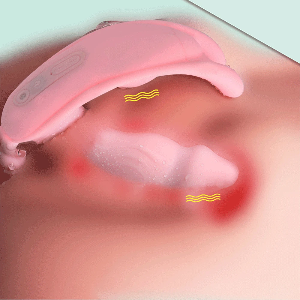 Remote Clitoris Stimulating Vibrator