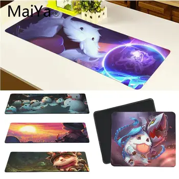 

Maiya LOL League Of Legends Teemo Poro Gaming Player desk laptop Rubber Mouse Mat Free Shipping Large Mouse Pad Keyboards Mat