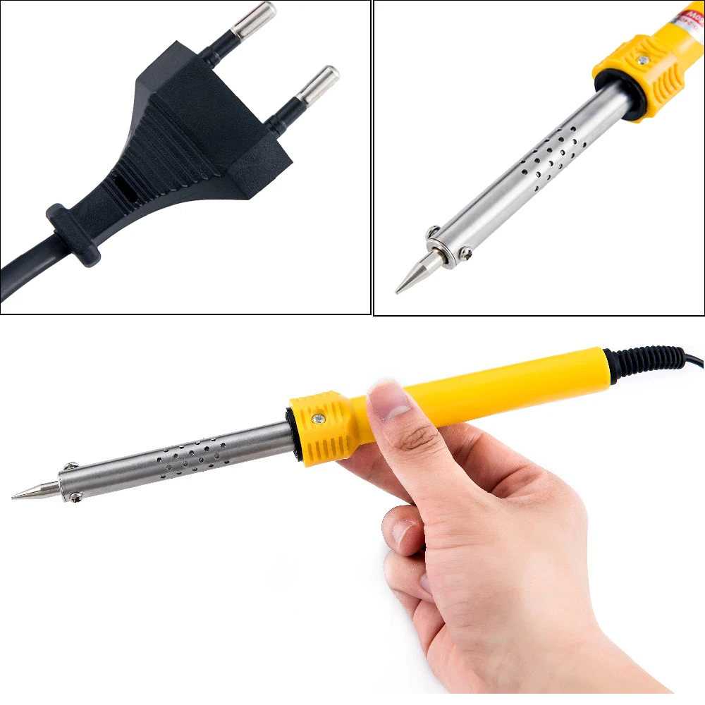 Electric Soldering iron 220 240V 60W Temperature pencil soldering iron welding station Heating