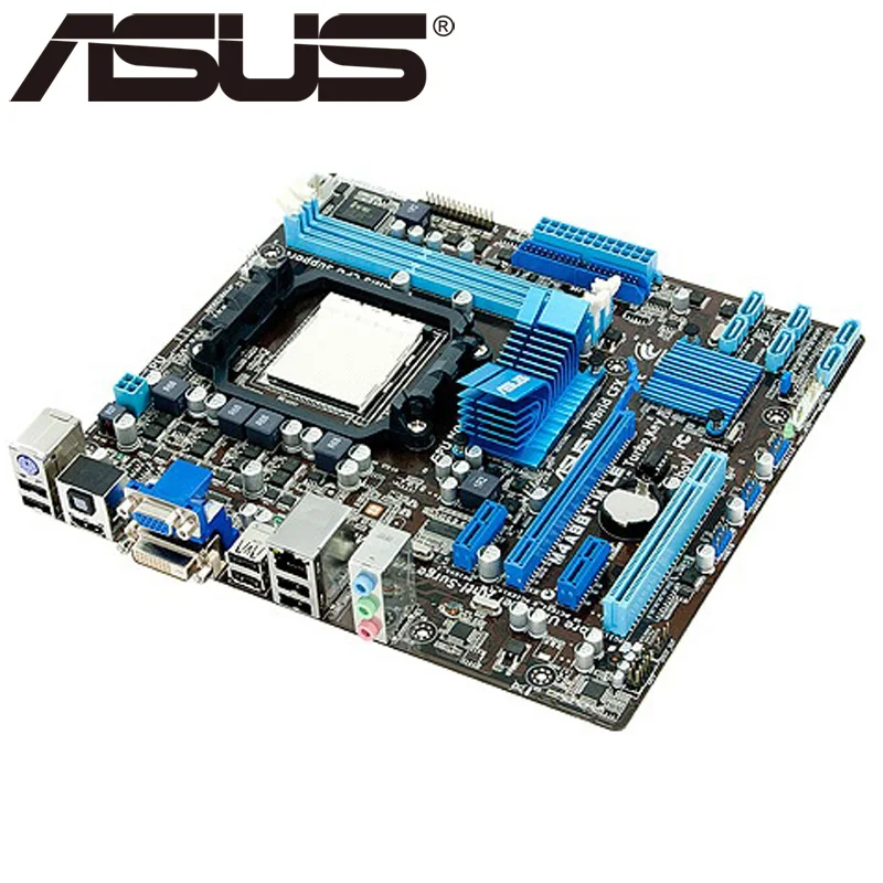 Материнская плата Asus M4A88T-M LE 880G Socket AM3 DDR3 16G для Phenom II/Athlon II/Sempron 100 uATX оригинальная б/у материнская плата