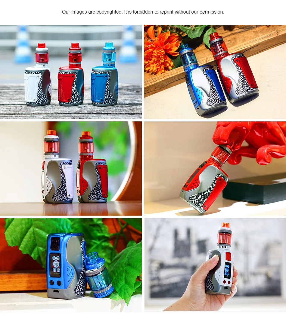 WISMEC Reuleaux Tinker 300W TC Kit with Column Tank