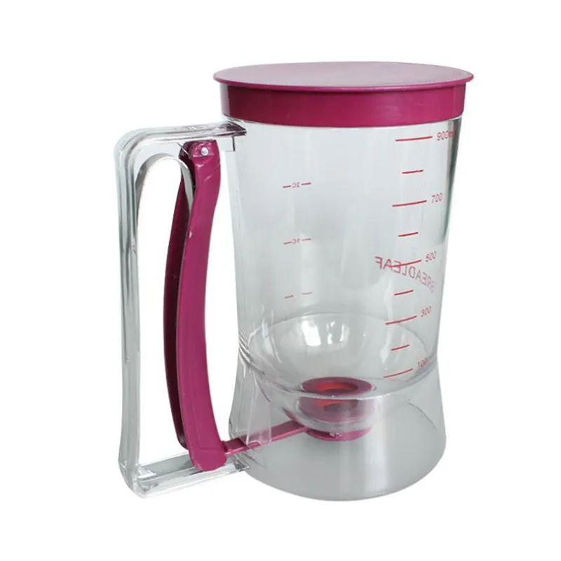 New 900ml Cupcakes Pancakes Batter Dispenser Muffin Bakeware Cream