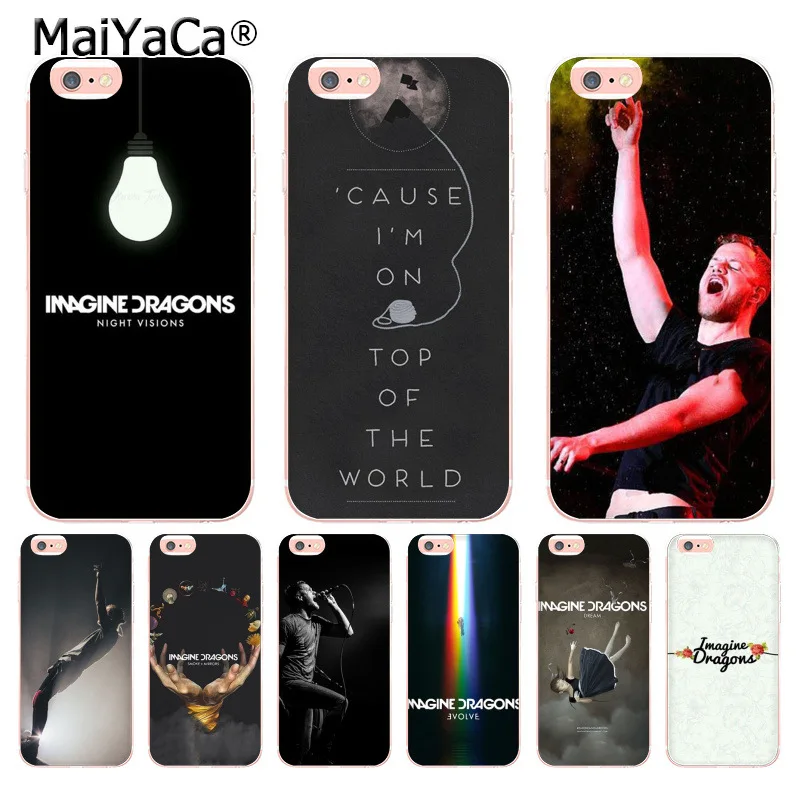 

MaiYaCa Rock Band Imagine Dragons Art Special Offer phone case for iphone 11 Pro XR XS Max 8 7 6 6S Plus X 5 5S SE Mobile Cases