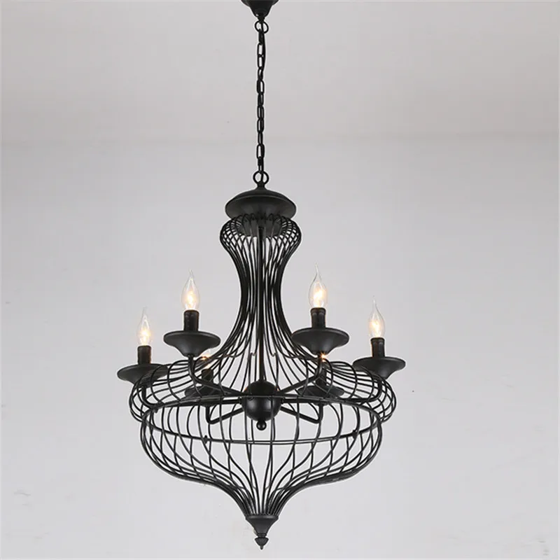 

Vintage Metal Pendant Lights Lamp Loft Creative Personality Industrial Lamp E14 Bulb American Style For Living Room decoration