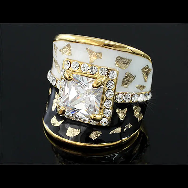 Павлин звезда 1,5 карат кольцо в винтажном стиле с австрийским кристаллом CSR172
