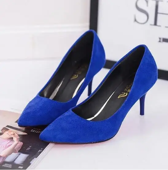 

Hot Selling Women Shoes Pointed Toe Pumps Patent Leather Dress Red 8CM High Heels Boat Shoes Shadow Wedding Shoes Zapatos Mujer