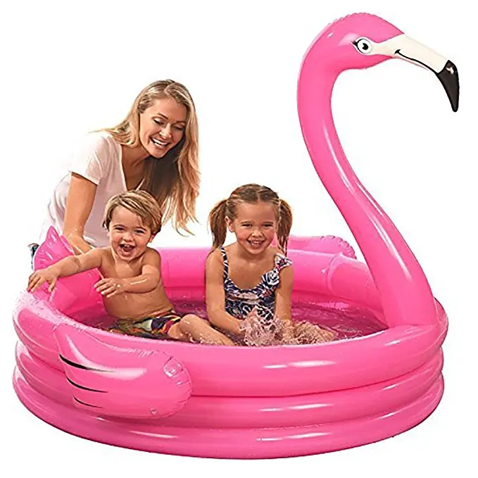 ik wil Kanon Kenia 150*150*115Cm Driekernige Giant Opblaasbare Flamingo Zwembad Voor Kinderen  Draagbare Outdoor Kinderen Wastafel Bad Water Speelgoed piscina|flamingo  pool|giant inflatable flamingoinflatable flamingo - AliExpress