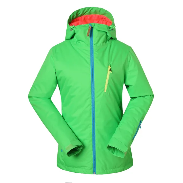  outdoor skiing GSOUSNOW women's skiing suits warm waterproof and windproof women's hiking sikiing jacket