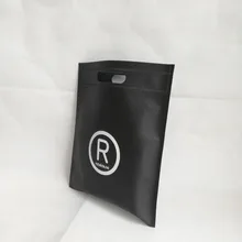 300 шт/партия индивидуальные подарочные пакеты с ручками многоразовые нетканые ткани парики Упаковка Сумки Хэллоуин свадебные сувениры Дешевые TNT