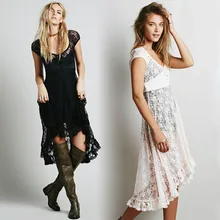 Новое Европа и США Кружево кружевной ободок Кружево сексуальное платье юбка