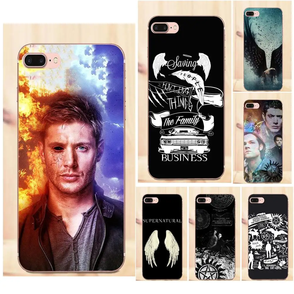 

Maerknon Soft Art Online Cover Case For Apple iPhone X 4 4S 5 5C 5S SE 6 6S 7 8 Plus Supernatural Campaigns Family