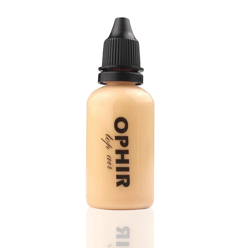 OPHIR PRO Аэрограф для макияжа лица консилер спрей для основы воздушного макияжа основа для аэрографа Kit-1oz/бутылка_ TA104 - Цвет: No.3 Medium Skin