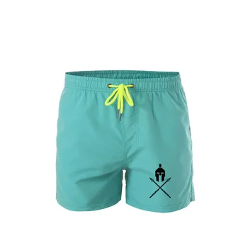 

summer Men Sports Running Shorts Training Soccer Tennis Workout GYM Quick Dry breathable Outdoor Jogging Printing Shorts