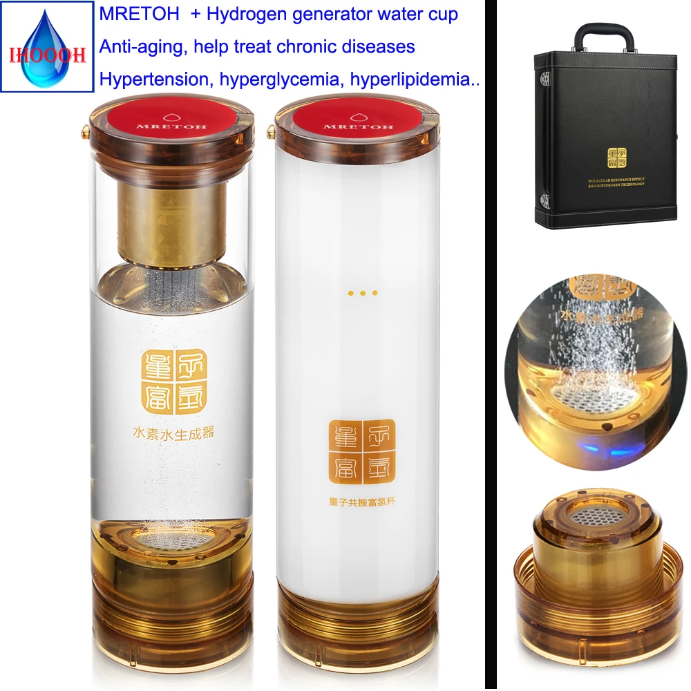 

Household Office Two-in-one MRETOH/Molecular Resonance7.8HZ and H2 Hydrogen Generator water cup Radiation protection