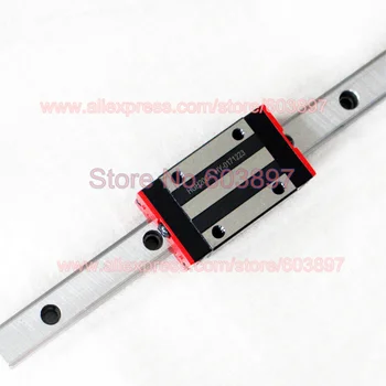 

20mm 1pcs HGR30 Linear Guide Rail L mm rail + 1pc carriage HGH30CA HGW30CC HGH30 block cnc router